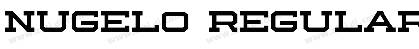 Nugelo Regular字体转换 Nugelo Regular字体转换
